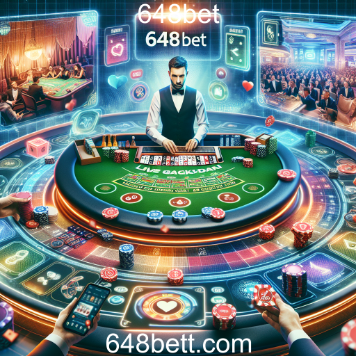 Experimente a Emoção dos Jogos 'Ao Vivo' na 648bet